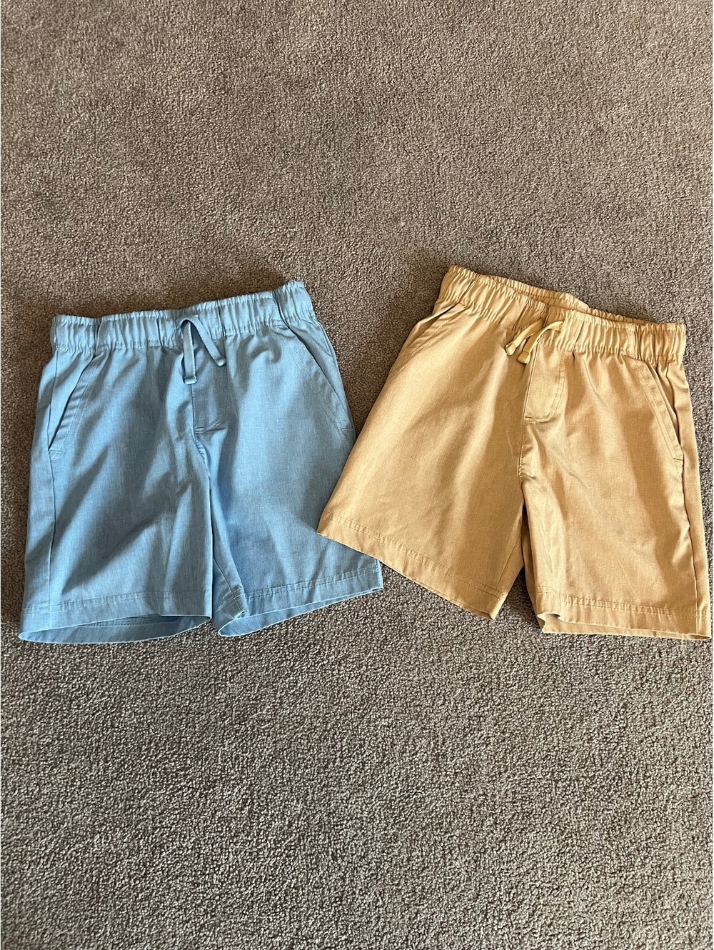Tommy Bahama Active Boys' Shorts 2-Pack Size 5/6 - Blue and Tan